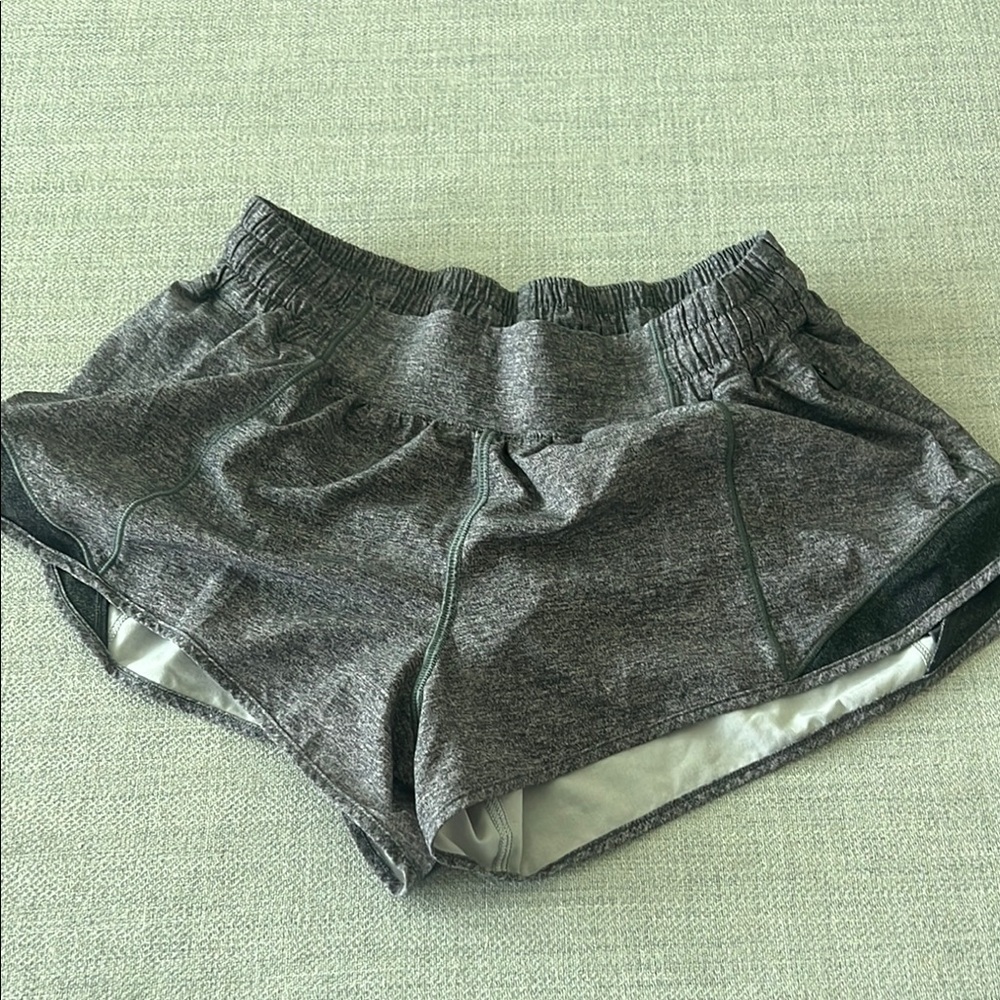 Lululemon Athletica Gray Hotty Hot Shorts 2.5 inches